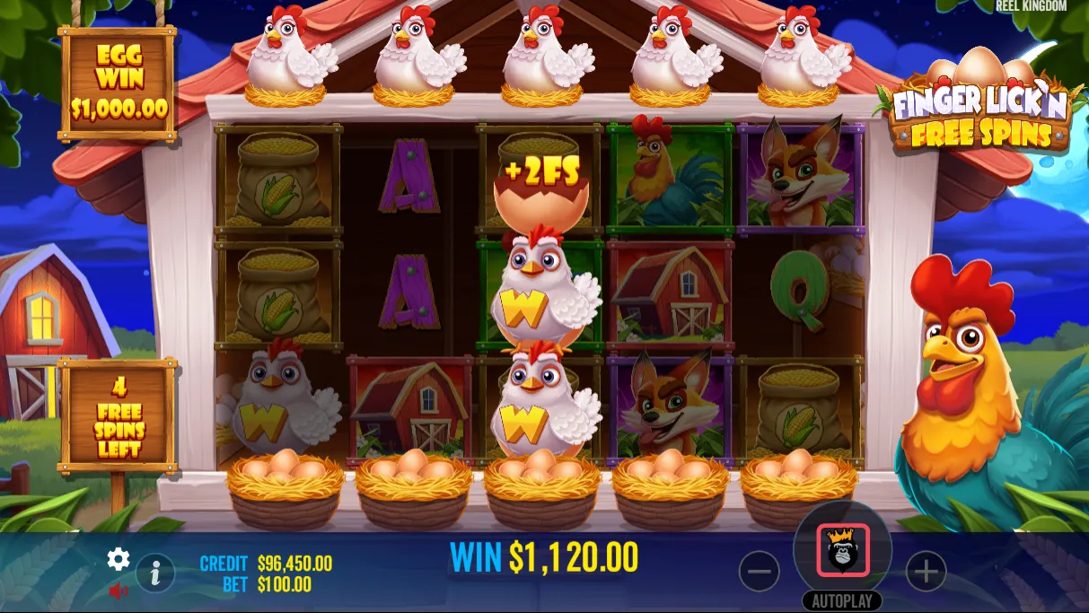 Finger Lick'n Free Spins demo