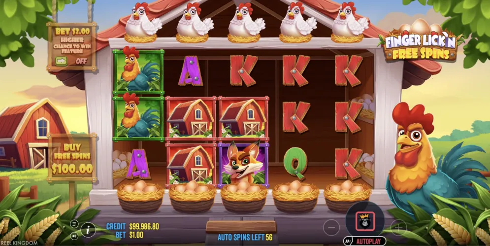 Finger Lick'n Free Spins 