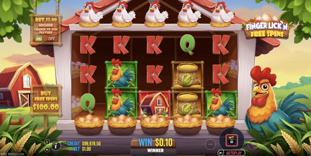 Finger Lick'n Free Spins demo