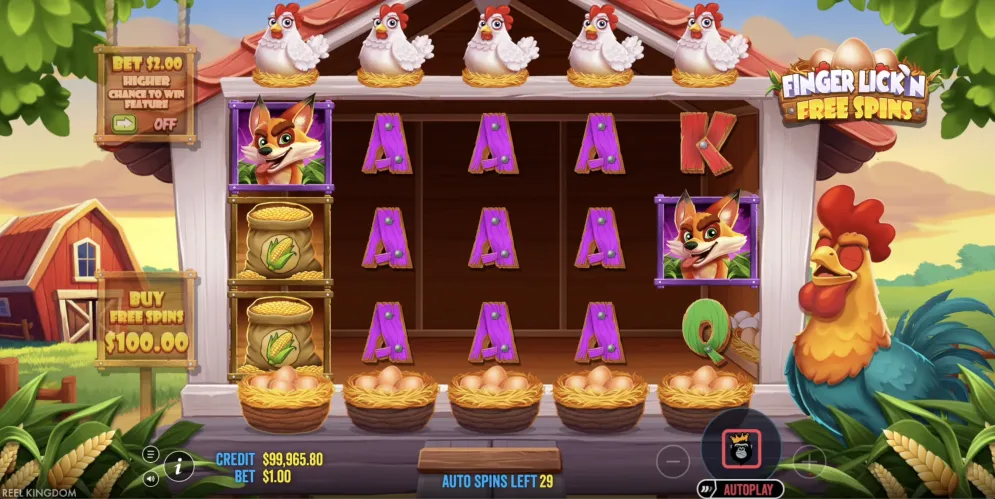 Finger Lick'n Free Spins 