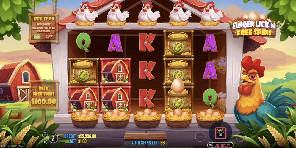 Finger Lick'n Free Spins