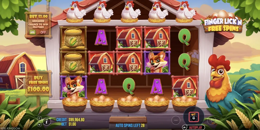 Finger Lick'n Free Spins 
